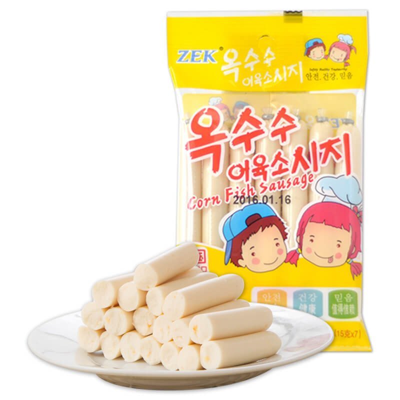 ZEK 玉米鳕鱼肠 105g 韩国进口【进口食品】