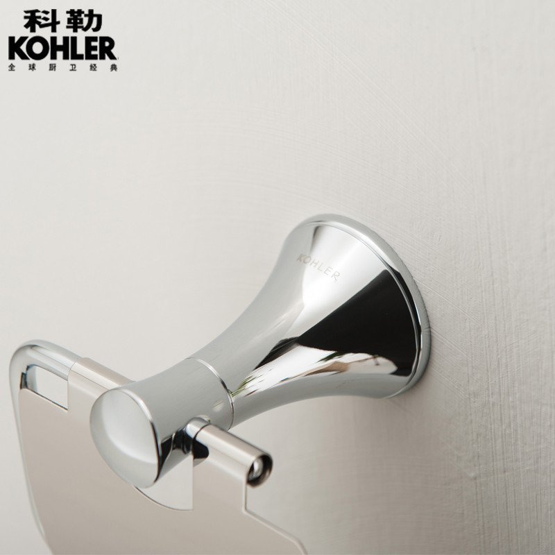 科勒kohler 意麗絲浴室五金捲紙器廁紙架衛浴 紙巾架72787t-cp