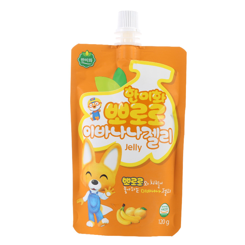 韩美禾 啵乐乐梨香蕉果冻 120g