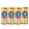 德国原装进口啤酒 布朗克（BRAUKONIG）小麦白啤酒 500ml*24听 整箱装