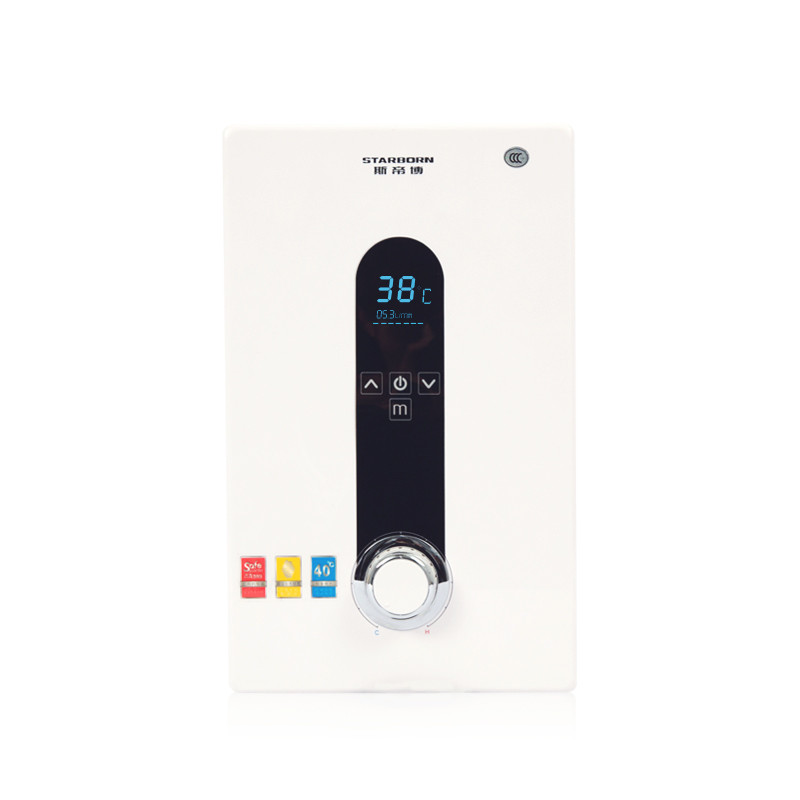 斯帝博 ESC-H10T 即热式电热水器 速热恒温 超薄机身 洗澡淋浴