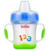 乐儿宝（bobo）安全软嘴杯PP学饮杯水杯水壶 170ML红色 适用年龄6个月以上
