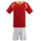 欧伦萨 足球服英途 光板足球服 训练服 足球服套装 XXL 红色