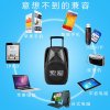 索爱 SA-T12户外拉杆便携重低音炮音响广场舞手提12寸电瓶音箱 黑色