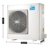 美的空调 MDVH-V160W/N1-615TR(E1)一拖四多联机