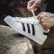 阿迪达斯Adidas 黑白金标 贝壳头板鞋休闲鞋C 77124 77153 77154