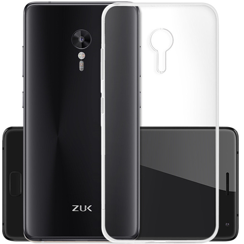 逸美达 联想ZUK Z2手机壳 Z2 Pro保护套硅胶透明软壳软胶薄外壳防摔男女 Z2Pro【轻薄软壳/全包版】【送非全屏(全透明)钢化膜】