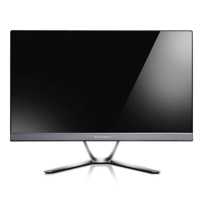 联想超薄无边镜面23W IPS LED黑色低蓝光显示器(LI2323s)(成