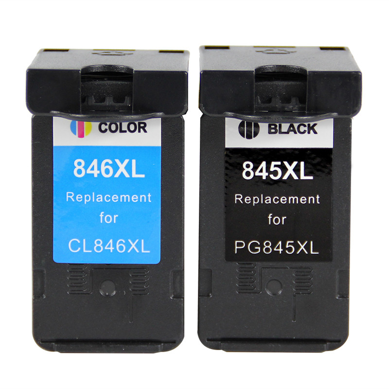倍方PG845墨盒 CL846墨盒适用佳能MG2580 MG2400 MX498打印机墨盒 全套