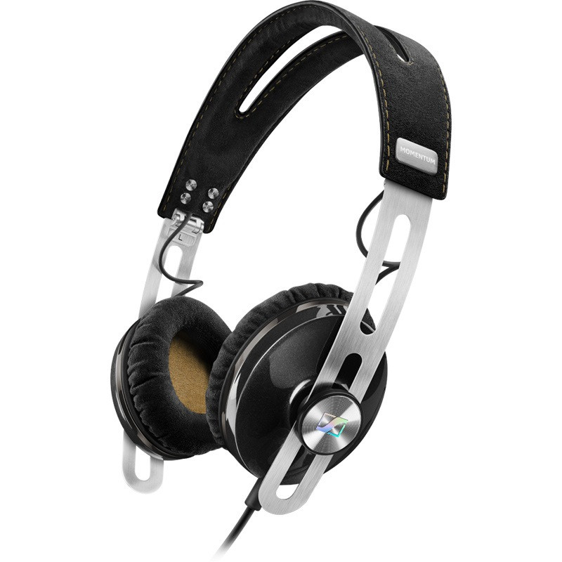 森海塞尔（Sennheiser） MOMENTUM On-Ear i 小馒头2代 头戴式贴耳高保真立体声耳机 苹果版 黑色
