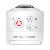 OKAA 360度全景相机 1600万像素高清全景摄像头 虚拟现实VR眼镜全景运动摄像机 经典黑 官方标配加32G内存卡