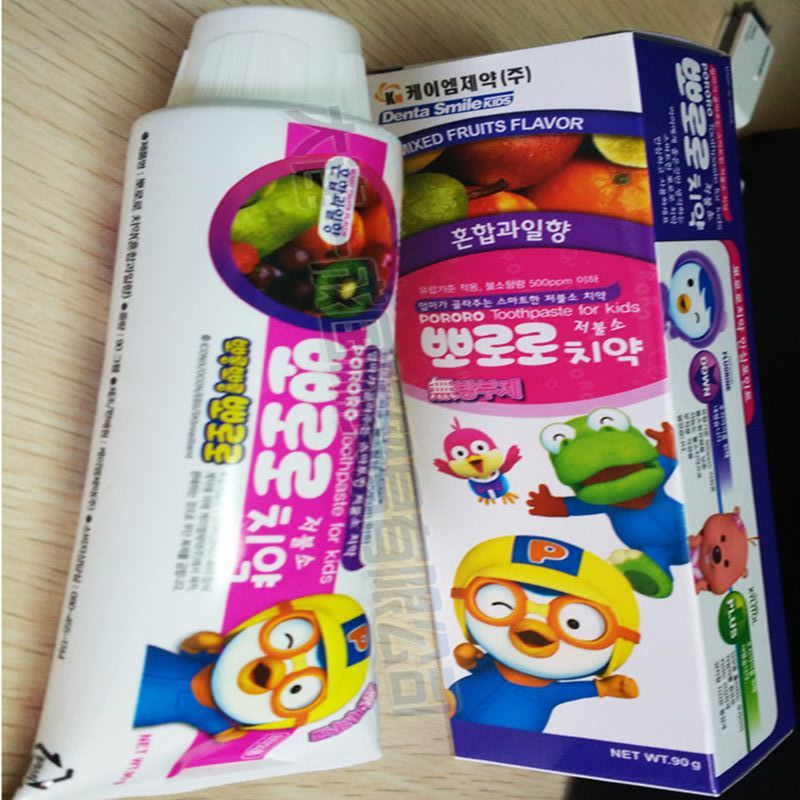 宝露露儿童牙膏90g*1支（苹果味）【642007 】