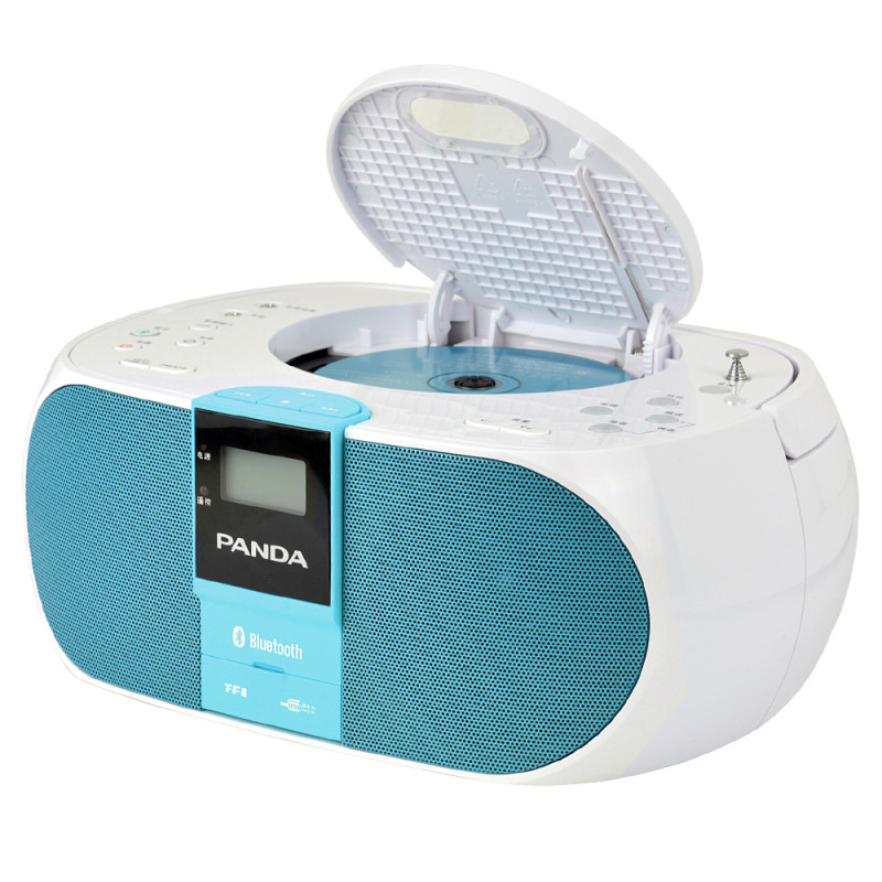 熊猫(panda) cd-530 蓝牙无线音响cd播放机 蓝色高清实拍图