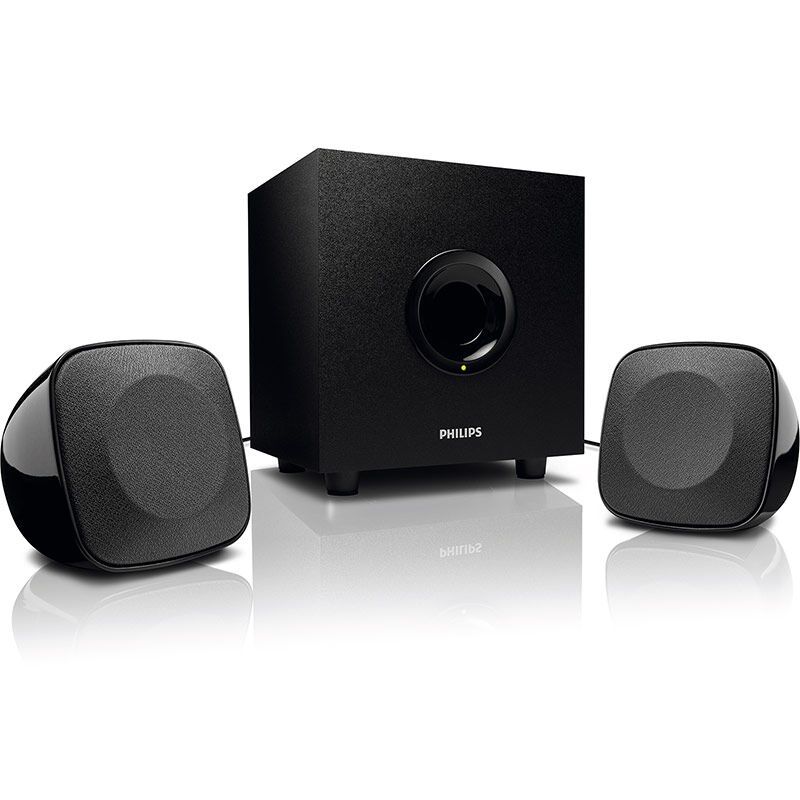 飞利浦（Philips） 台式/笔记本家用电脑音响 多媒体2.1低音炮音箱