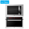 美的（Midea） 嵌入式 银魅系列 微波炉+蒸箱 AG925BMH-NS+TPN26MSS-SSL