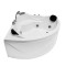 艾戈恋家浴缸 小户型三角形冲浪按摩浴缸 扇形弧形亚克力浴缸双人情侣家用成人浴缸 3015-X 定制五件套浴缸 1.2M