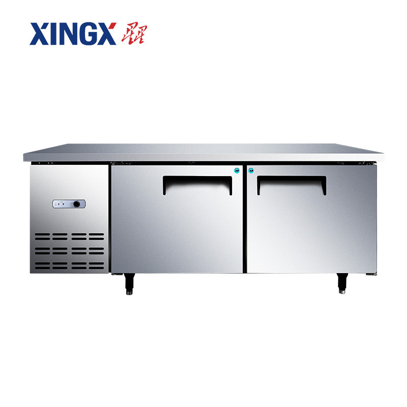 星星(XINGX) TC-18E 1.8米 厨房操作台 商用冷藏保鲜工作台 不锈钢操作台 机械控温 1.8米全冷藏工作台