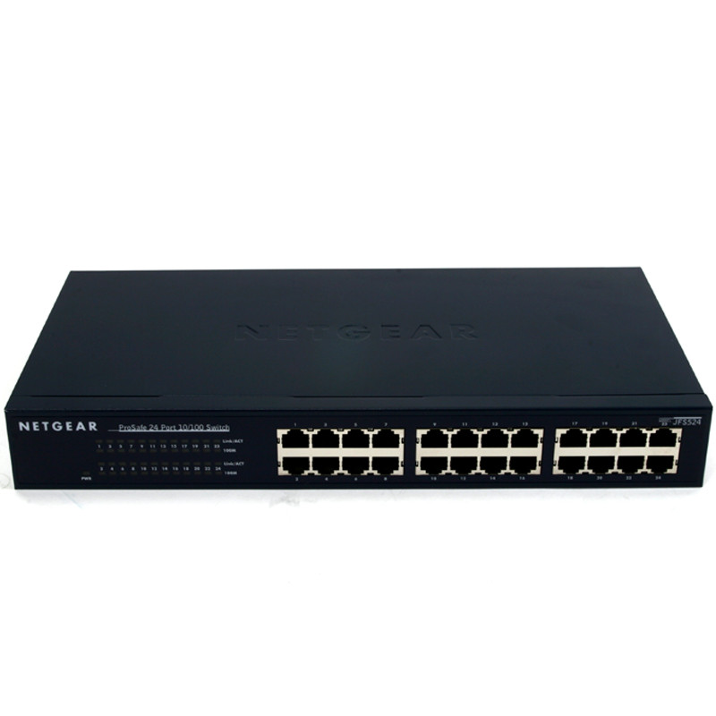 美国网件（NETGEAR）JFS524 24口百兆以太网交换机