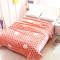 龙之吻毛毯加厚法兰绒冬季空调毯1.8米/1.5m珊瑚绒毯子被盖毯双人床单午睡毯 1.5*2.0m 苹果圆点