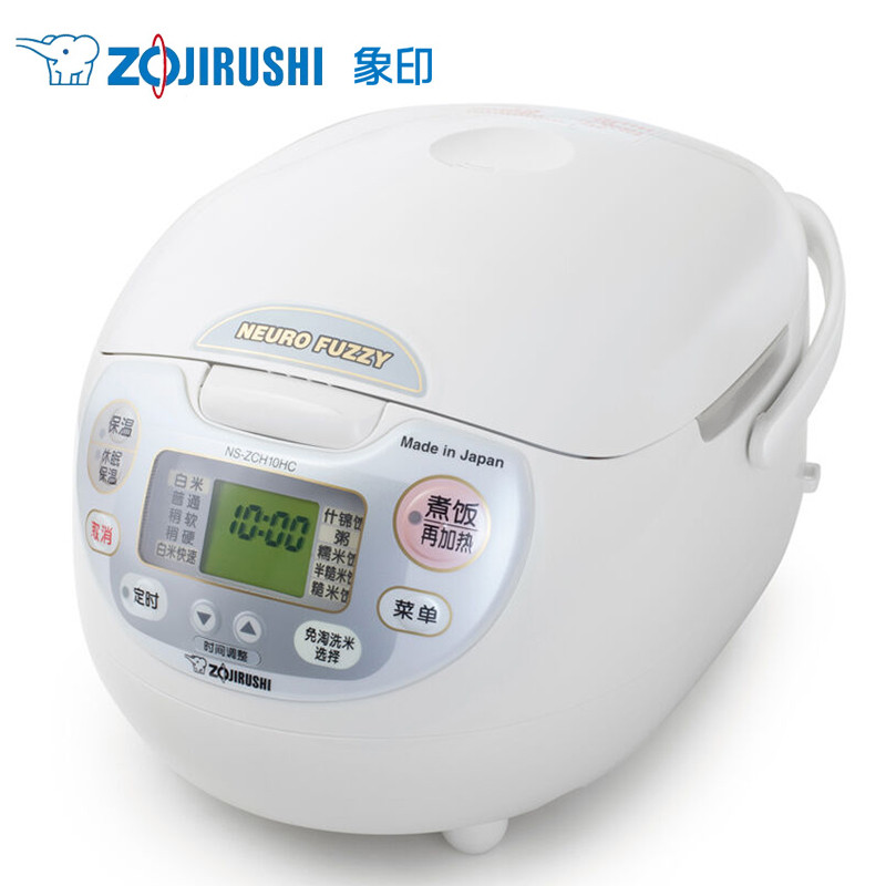 象印(ZO JIRUSHI)电饭煲NS-ZCH10HC 白色