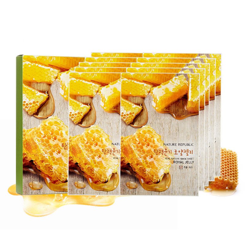 Nature Republic 纳益其尔精粹自然蜂王浆面膜23ml*10片