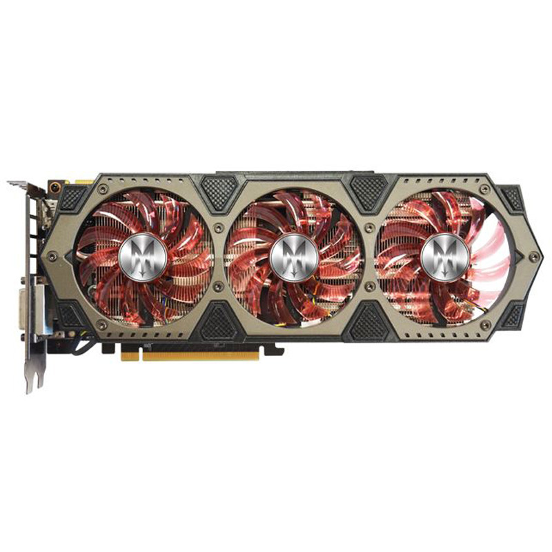 影驰(galaxy) gtx960gamer 1228(1291)mhz/7000mhz 2g/128bit d5 显卡