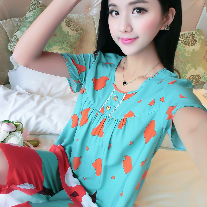 RM07彩色爱心 XXL（130斤-150斤） YDM-RM02蓝色斑点