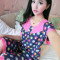 RM07彩色爱心 XXL（130斤-150斤） YDM-RM02蓝色斑点