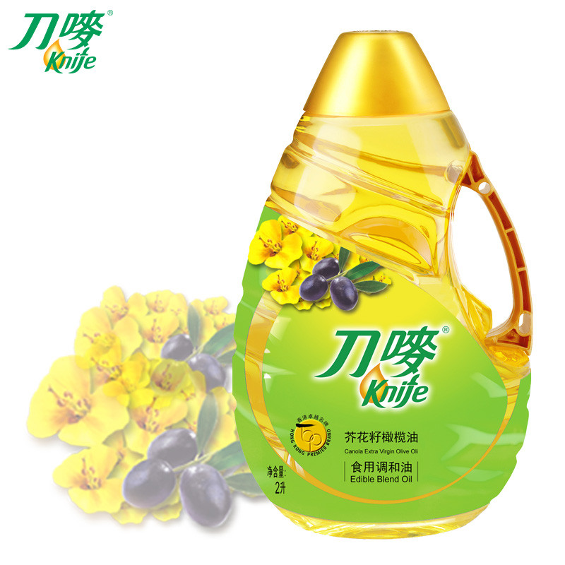 刀唛橄榄芥花籽油2L