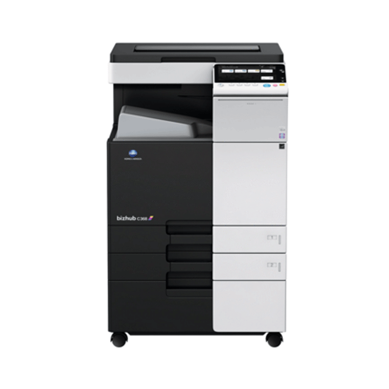 柯尼卡美能达(KONICA MINOLTA)bizhubC368A3彩色复合机 36页/分 打印复印扫描 输稿器 三纸盒