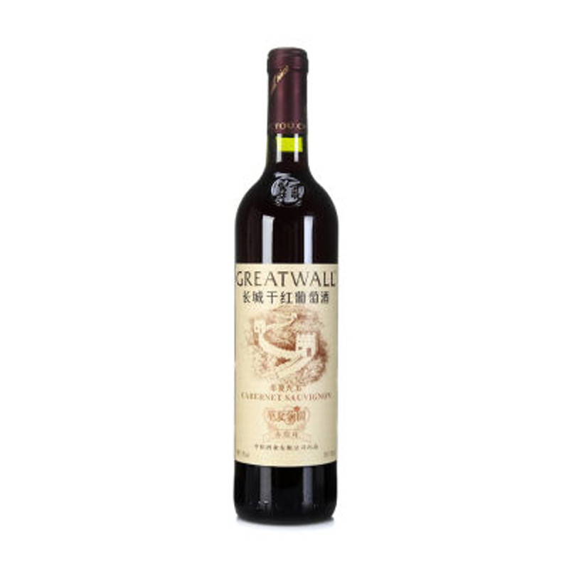 长城（GreatWall ) 红酒 华夏葡园九五特级精选赤霞珠干红葡萄酒 750ml