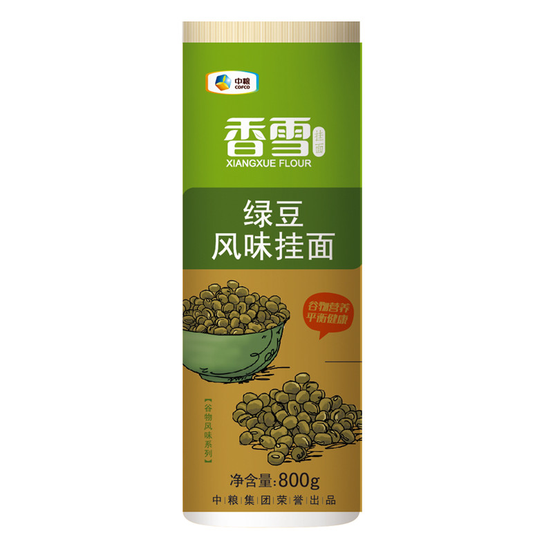 香雪绿豆风味挂面800g