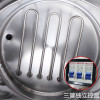 lecon/乐创洋博 50型燃气煮面炉商用 100L煮面桶双层保温炉汤面炉麻辣烫机汤锅关东煮机