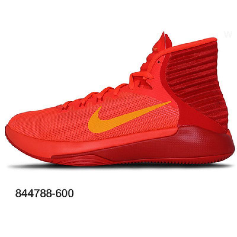 NIKE耐克2016秋款男PRIME HYPE实战高帮篮球鞋 844788-100-600-BK 844788-600 40.5
