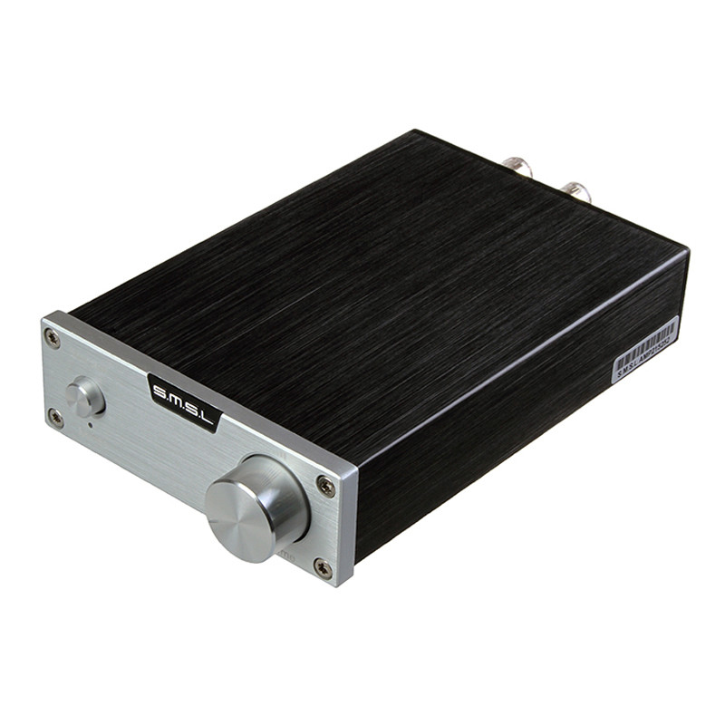 S.M.S.L 双木三林 SA-98E HiFi数字功放160W 配电源适配器 银色