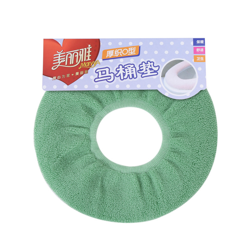 美丽雅 O型马桶垫(厚织) 颜色随机