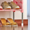 索尔诺简易多层鞋架 组装防尘鞋柜简约现代经济型铁艺收纳架K123 幸运樱桃
