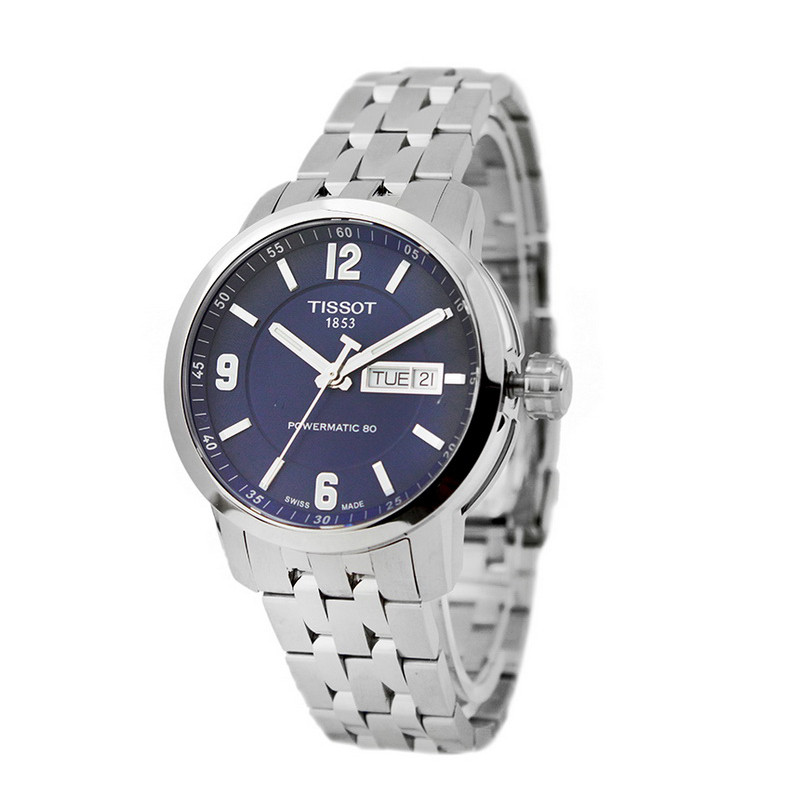 天梭TISSOT运动系列PRC200自动机械男表男士手表正装时尚T014.430.11.057.00正品 T014.430.11.047.00