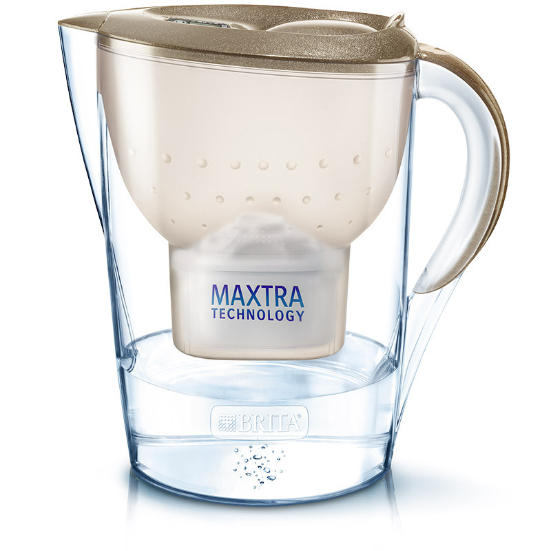 德国碧然德brita滤水壶净水器家用净水壶净水杯海洋蓝M3.5升一壶16芯