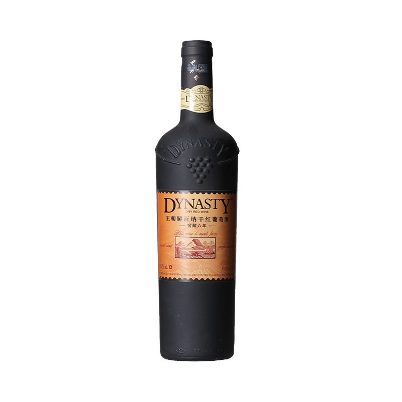 王朝窖藏六年解百纳干红葡萄酒750mL红酒