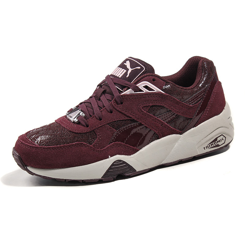 彪马Puma2016新款女鞋休闲鞋运动鞋运动休闲36130301 酒红色 35.5码