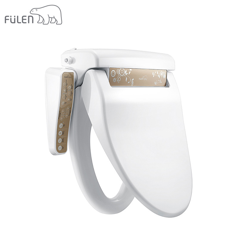 芙林（FULEN）DST-300S 进口常规加热智能马桶盖 温水冲洗 暖风烘干 DST-300G（金色）