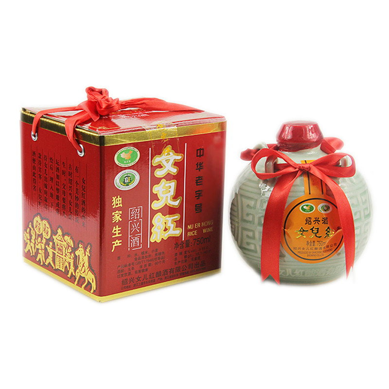【苏宁超市】女儿红 黄酒 五年陈750ml*1瓶 瓶装