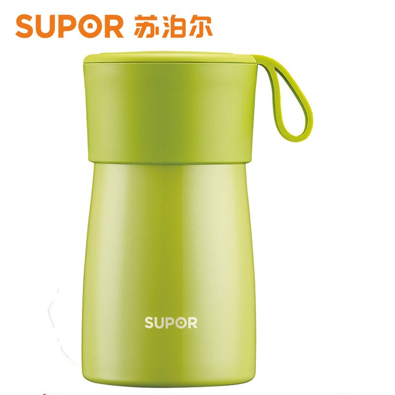 苏泊尔(SUPOR)魔法焖烧杯KC50BA1 304不锈钢焖粥汤壶营养羹汤煲宝宝学生外出便携保温水杯500ml