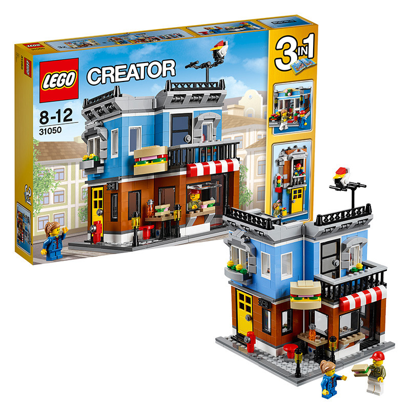 LEGO 乐高LEGO Creator 创意三合一街角三明治店LEGC31050