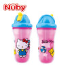 美国努比/Nuby双层hello kitty吸管杯宝宝水杯儿童学饮杯270ml