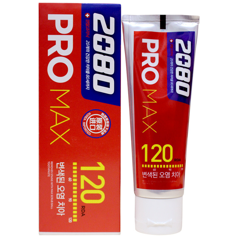 2080强粒磨砂型去烟渍牙膏（PRO120）100g