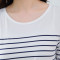 睡衣女秋季薄款长袖睡裙条纹卡通甜美加大码连体衣家居服 XL WX-8816#