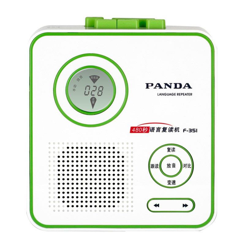 熊猫(PANDA)F-351 复读机 绿色