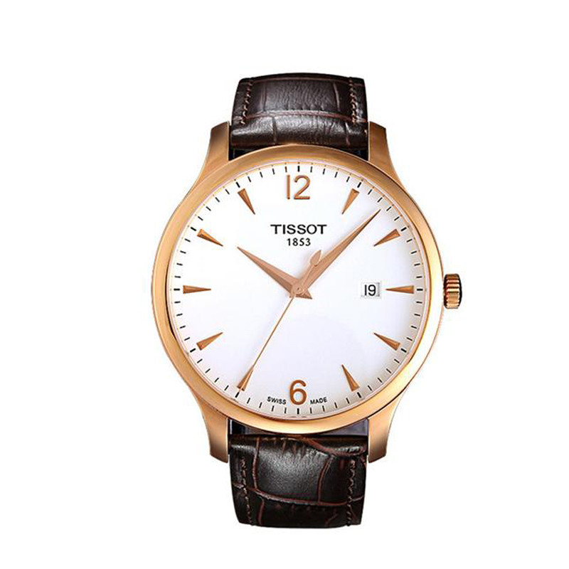 天梭TISSOT俊雅系列 男士石英表男士手表T063.610.11.037.00瑞士正品 T063.610.36.037.00